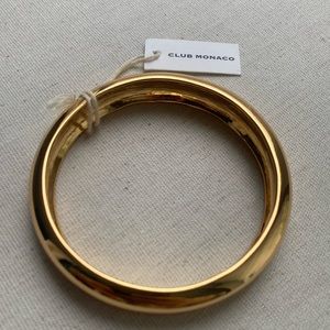 Club Monaco gold bangle bracelet